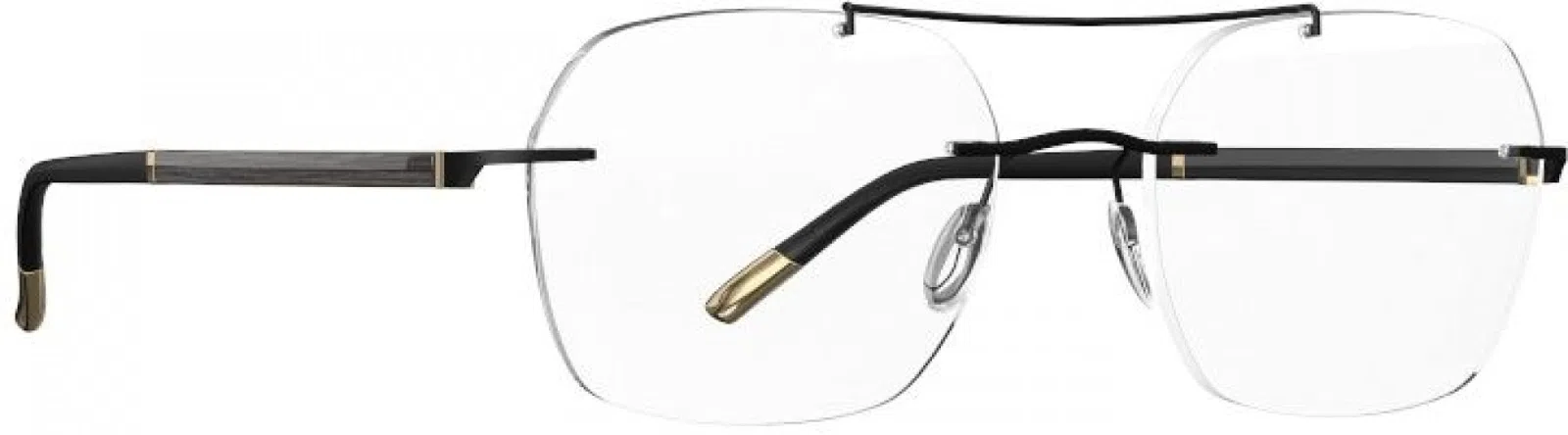 Silhouette Hinge C-2 Demo Rimless 5565 Eyeglasses - view 4